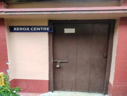 Xerox Centre signboard and door