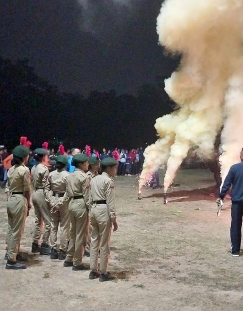 N.C.C. Unit activity, Mahishadal Girls' College