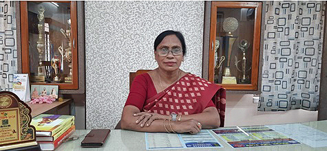 Dr. Anjali Mondal, Principal, Mahishadal Girls' College